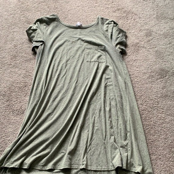 LulaRoe Green Dress - Picture 1 of 2